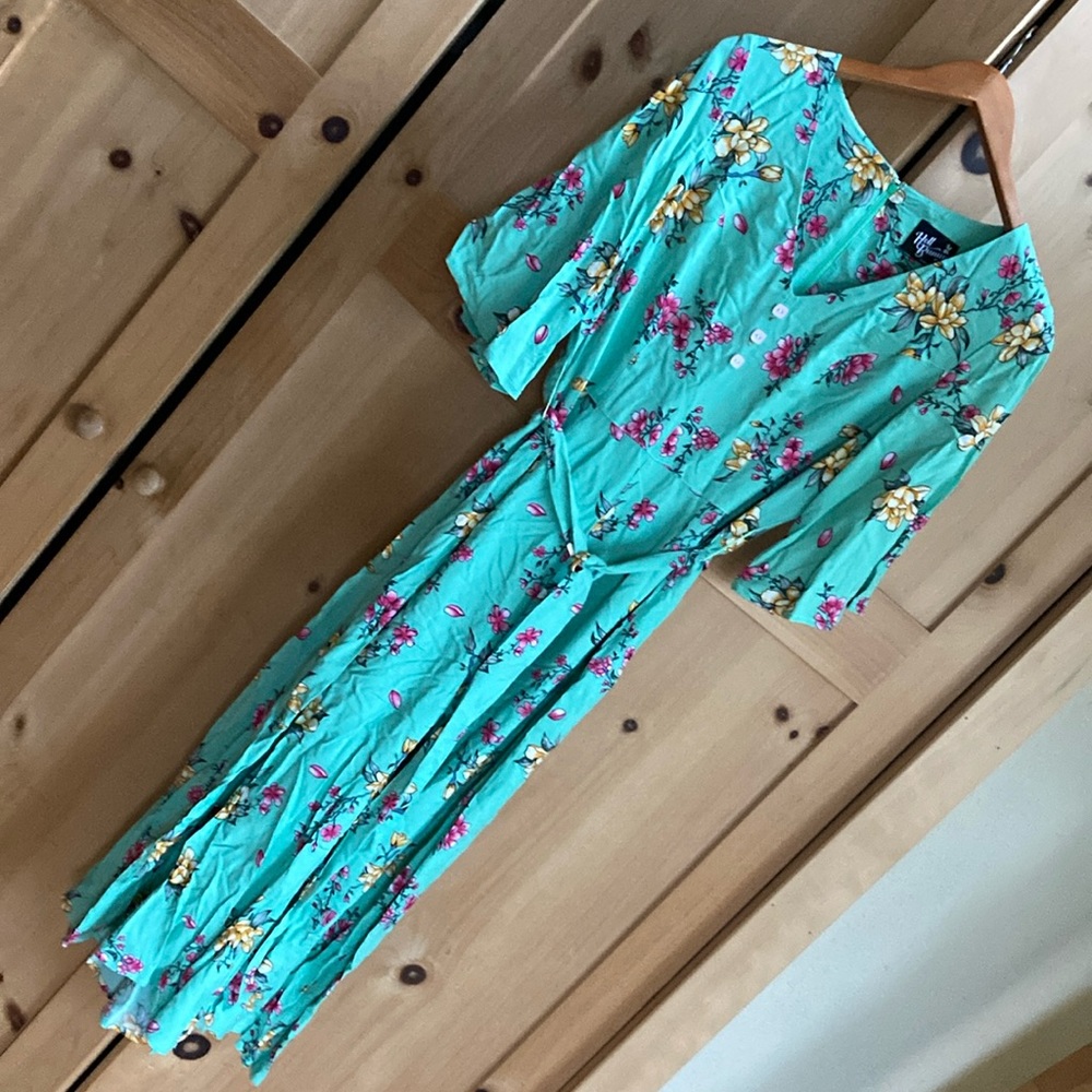 Hell Bunny Floral Jumpsuit